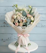 Букет цветов из:  Розы и Лизиантусы #REPLACE_PRED# Ходаево