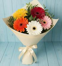 Букет цветов из:  Герберы в Ходаево