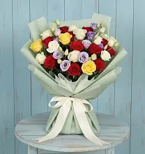 Букет цветов из:  Розы в Ходаево