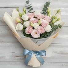 Букет цветов из:  Лизиантусы в Ходаево