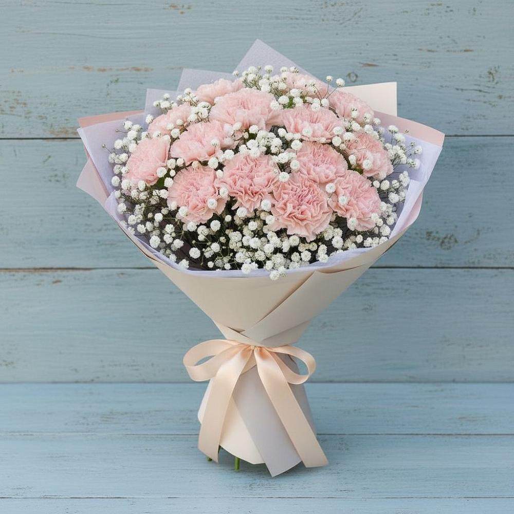 Букет цветов из: Гвоздики в Ходаево