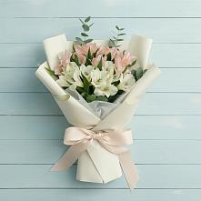 Букет цветов из:  Альстромерии в Ходаево