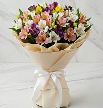 Букет цветов из:  Альстромерии #REPLACE_PRED# Ходаево