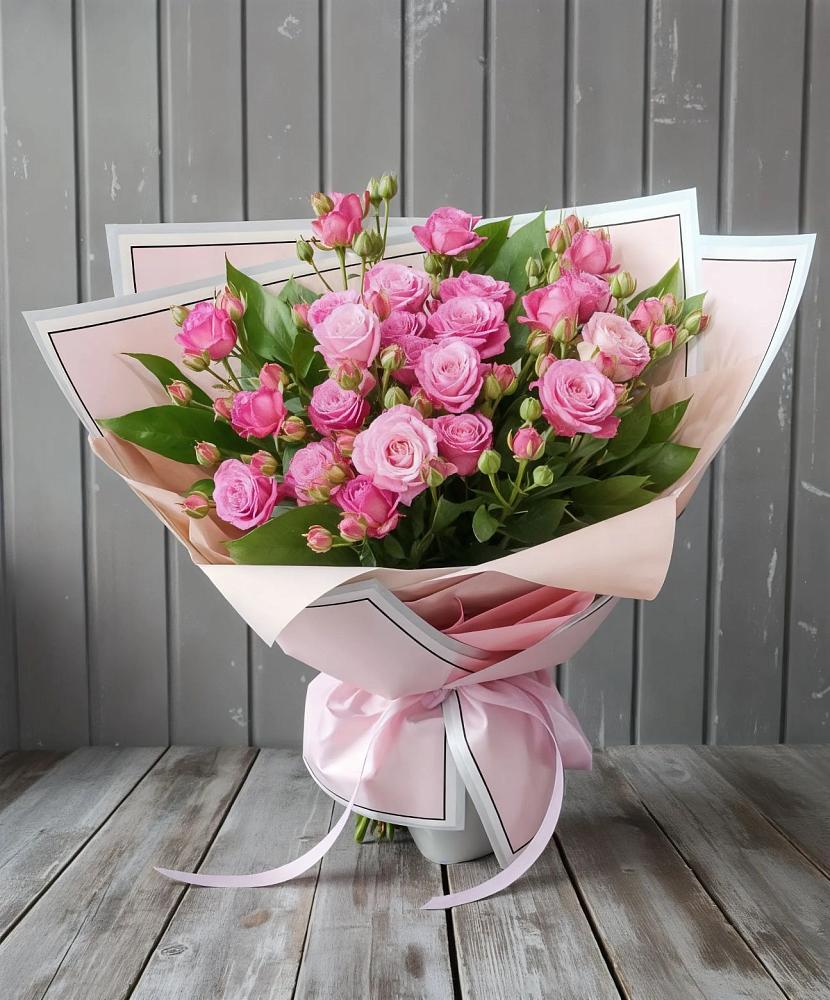 Букет Розовый кустик в Ходаево