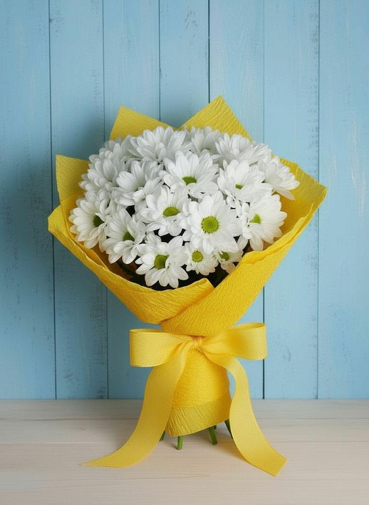 Букет цветов из: Хризантемы в Ходаево