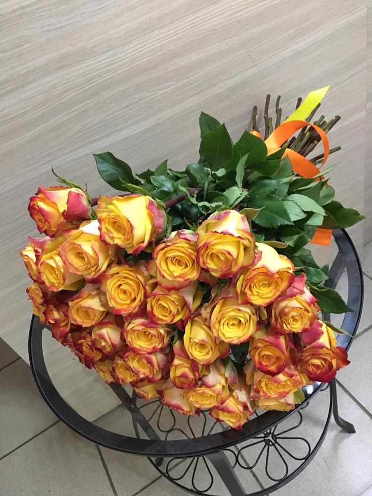 Букет Желтые розы в Ходаево