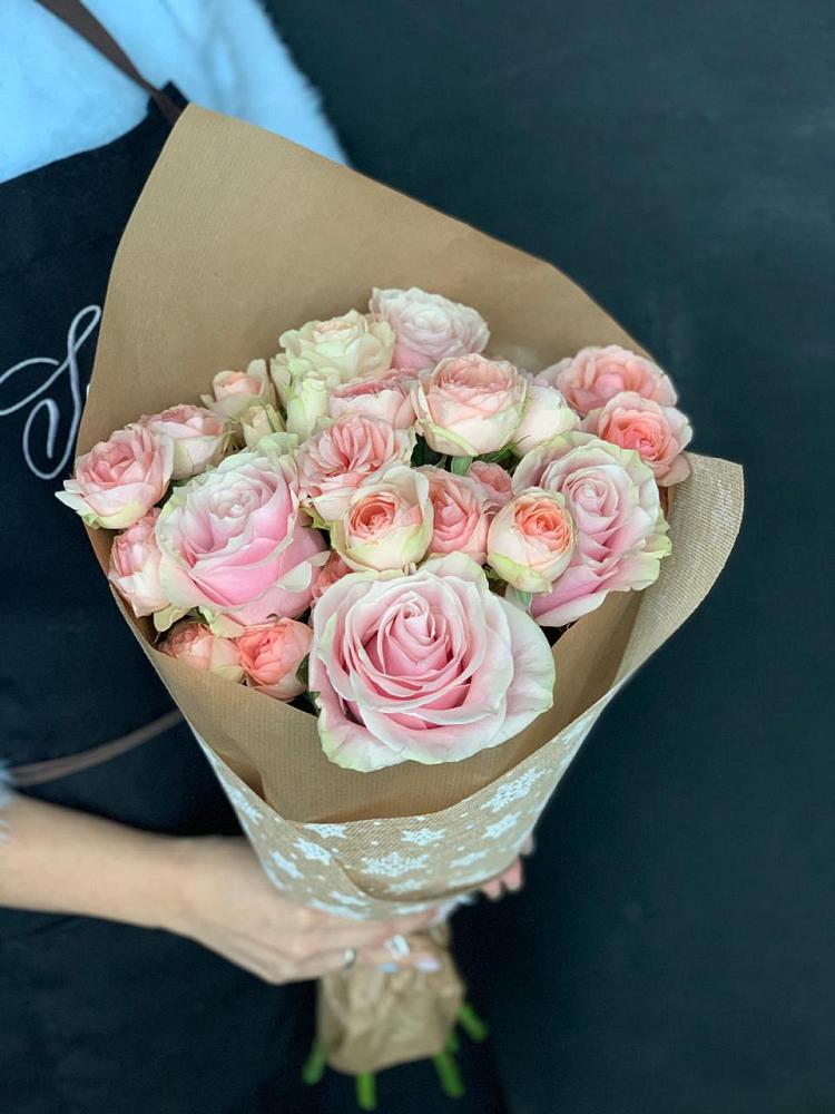 Букет цветов из: Хризантемы и Розы в Ходаево