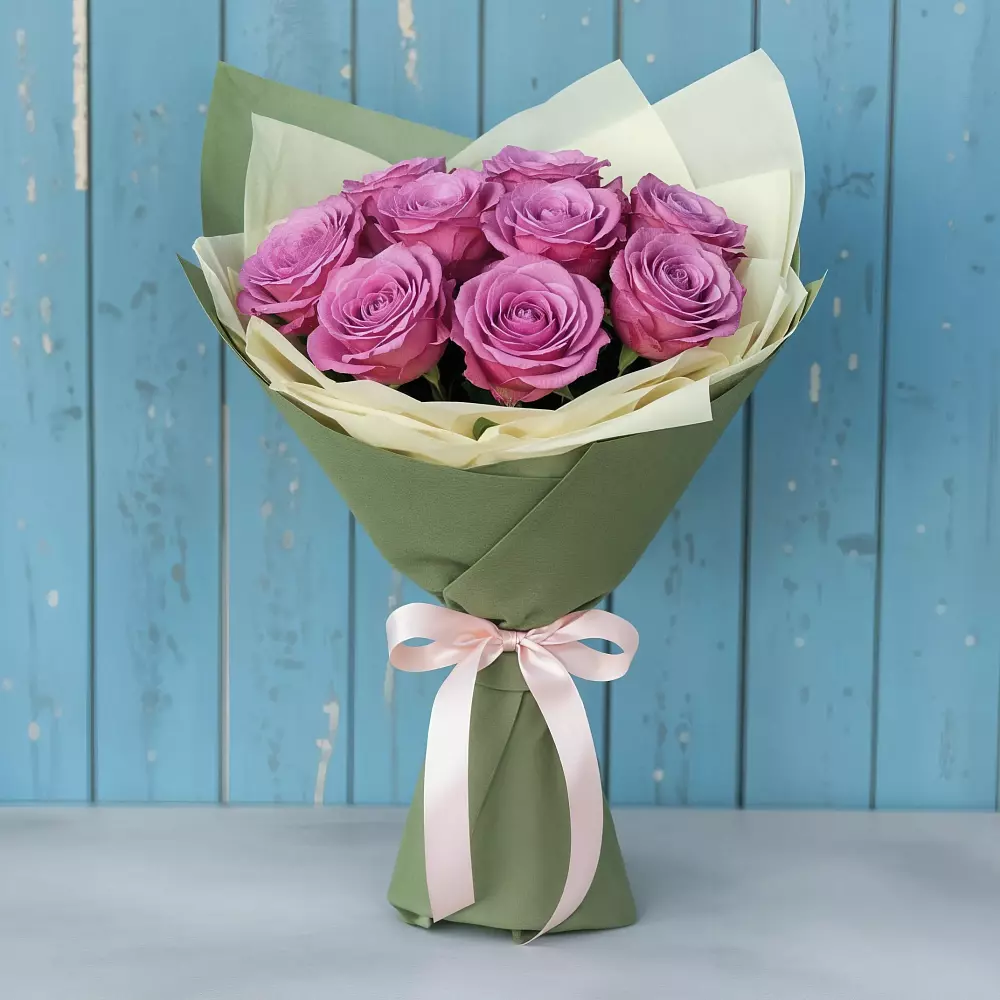 Букет Розы Фёрст Леди в Ходаево