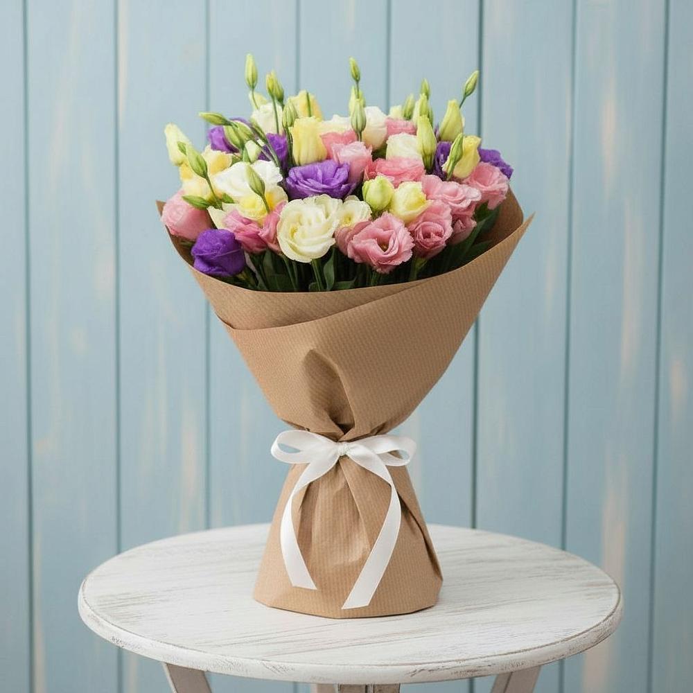 Букет цветов из: Лизиантусы в Ходаево