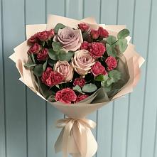 Букет цветов из:  Гвоздики и Розы #REPLACE_PRED# Ходаево
